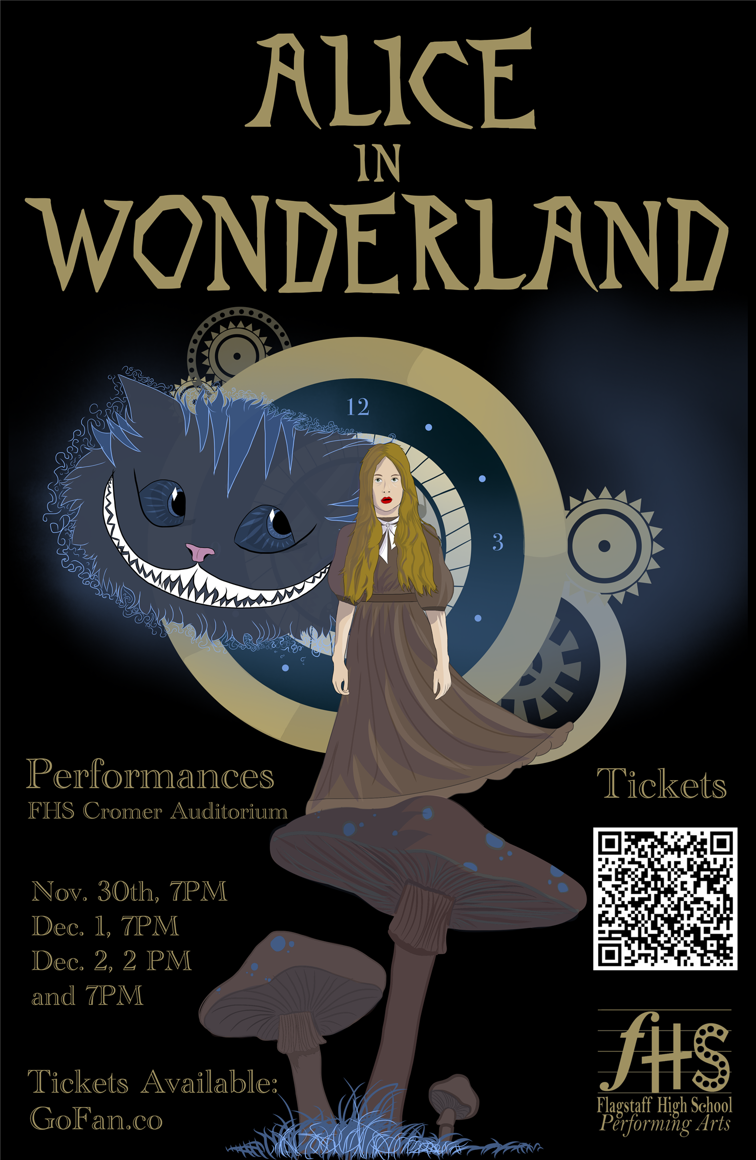 FHS Winter Play, Alice in Wonderland